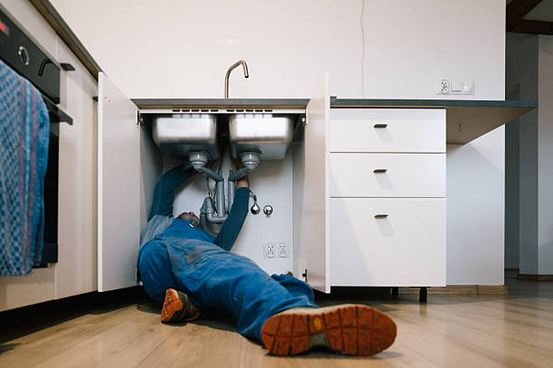 Professional Drain Cleaning technician working in Jonestown, PA